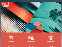 Tablet Screenshot of be-print.com
